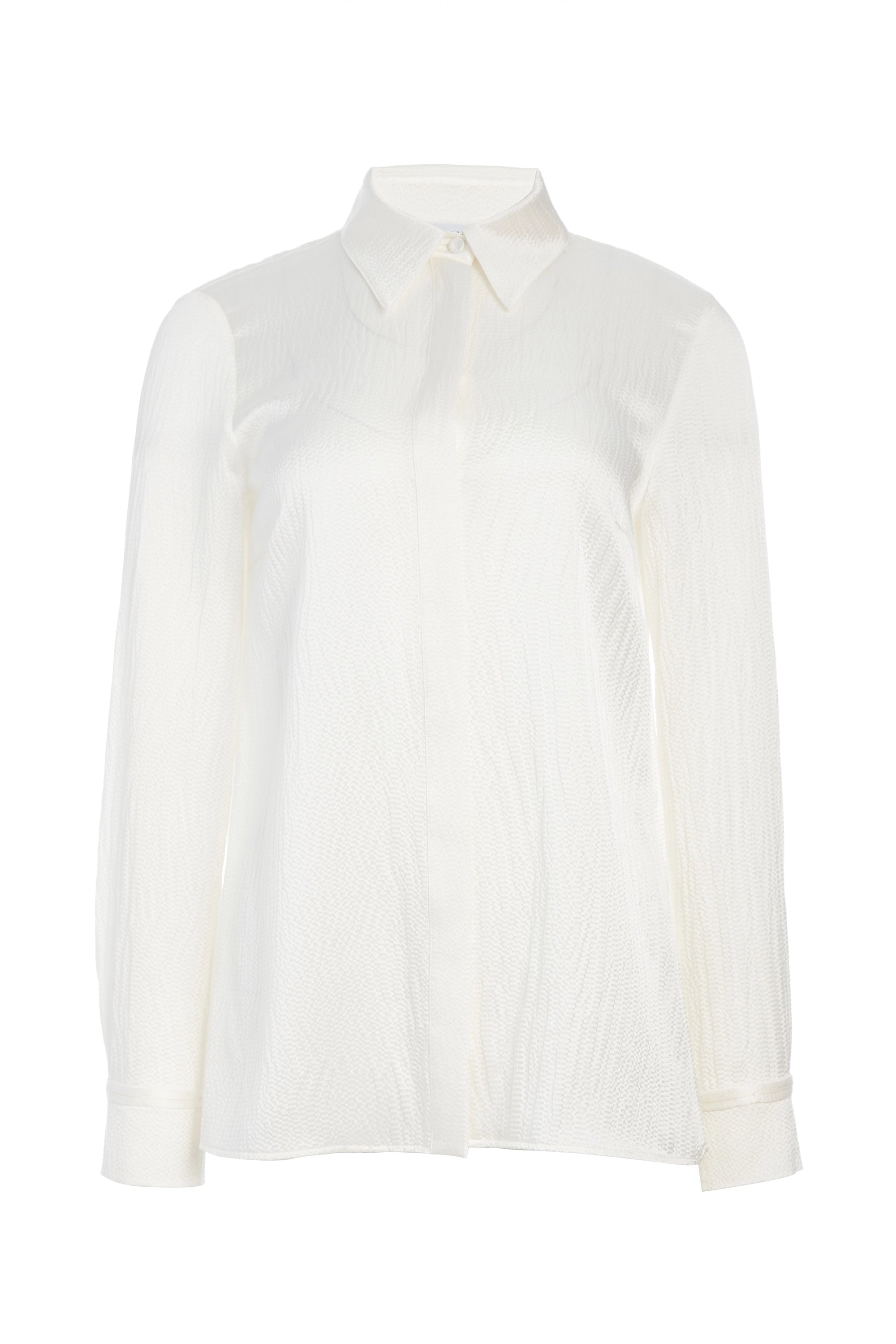 Mega Sale Cruz Shirt in Ivory Silk