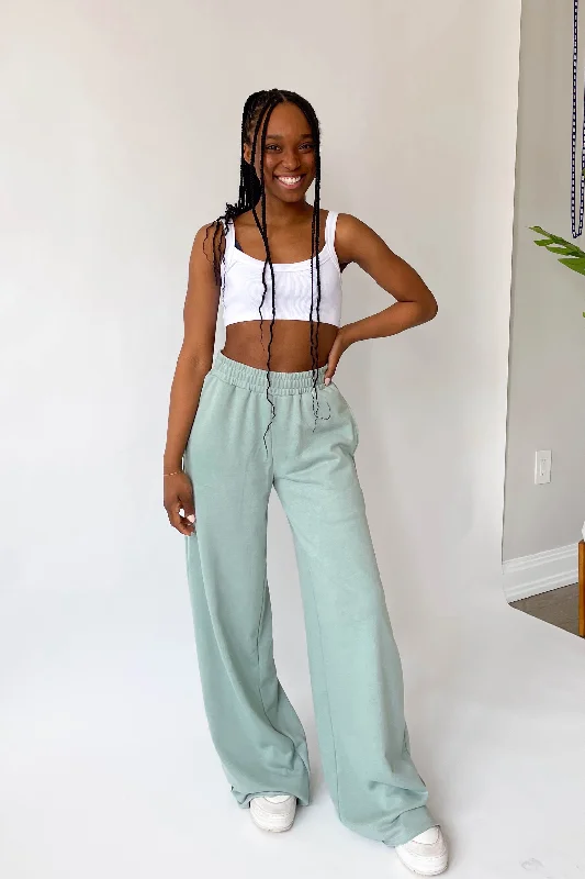 Weekend-Only Price Drops Seasons Change Sweatpants in Sage