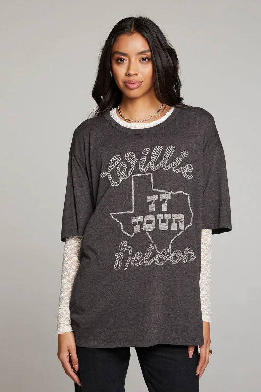 Early Access Willie Nelson 77 Tour One Size Tee